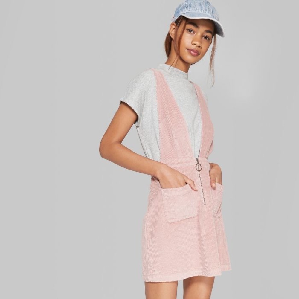 Wild Fable Zip Front Corduroy Mini Dress- XXL